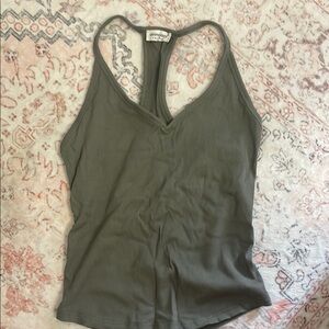 Ann Taylor Olive Green Women's Top